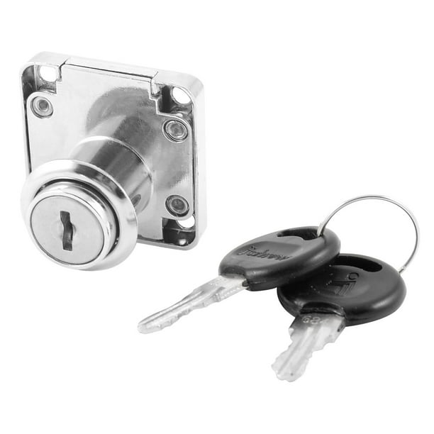 Cabinets 2x Replacement Silver 'S' Lock Keys for Wardrobes Drawers